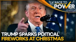 US President-elect Donald Trump posts unusual Christmas message