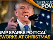 US President-elect Donald Trump posts unusual Christmas message
