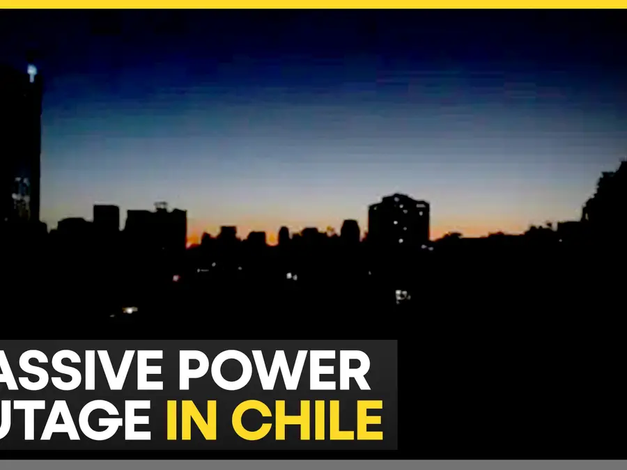 Massive power outage in Chile leaves millions without electricity