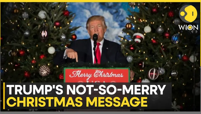 US President-elect Donald Trump fires 34 posts over an hour on Christmas