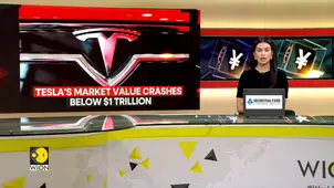 Tesla's value falls below $1 trillion for first time since November