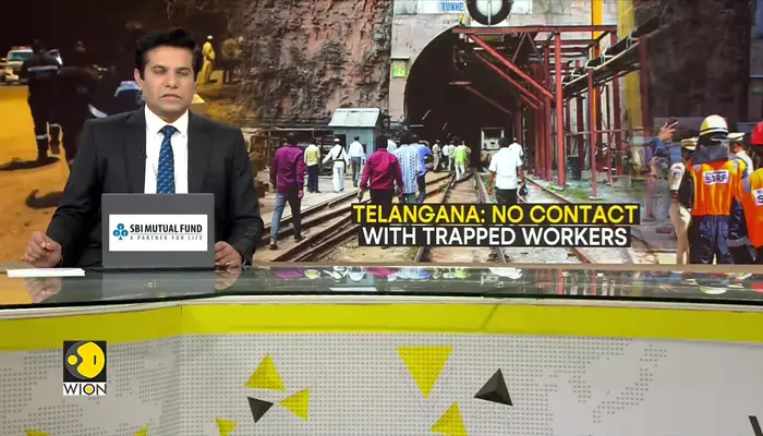 India | Telangana tunnel collapse: 8 workers remain trapped as rescue efforts enter day 5
