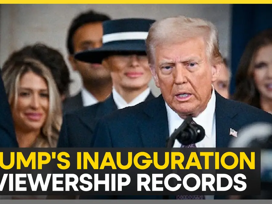 Trump Says Presidential Inauguration Set Viewership Record