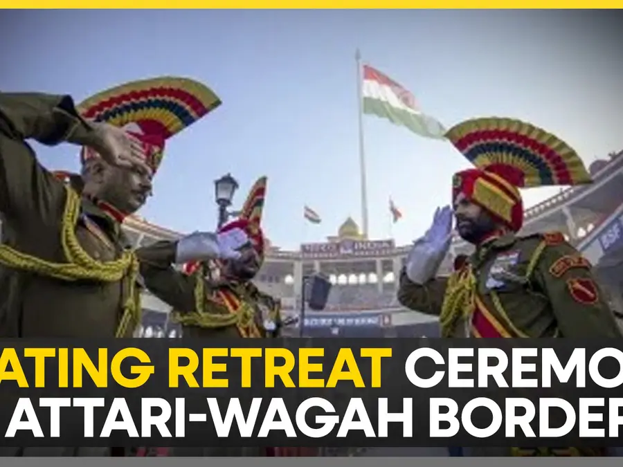 Beating retreat ceremony at Attari-Wagha border: Thrilling performance by BSF on Republic Day