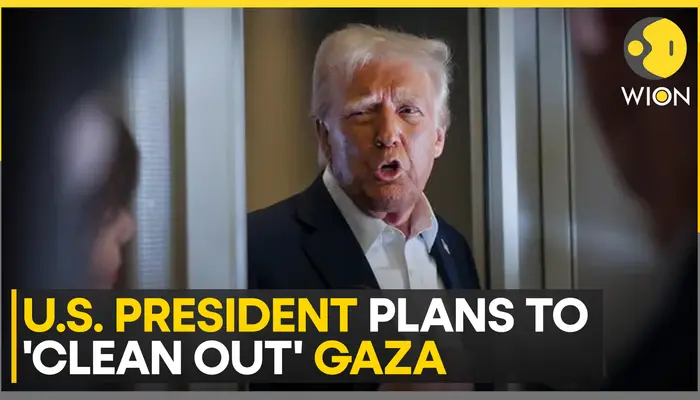 Gaza Crisis: Trump suggests moving people to Egypt, Jordan