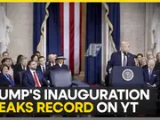 Trump's inauguration coverage receives over 9 million views