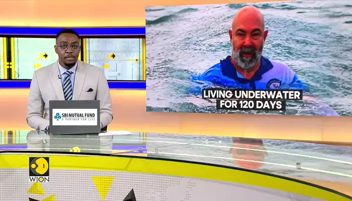 German aerospace engineer lives underwater for 120 days