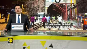 Telangana tunnel collapse: Rescue ops continue