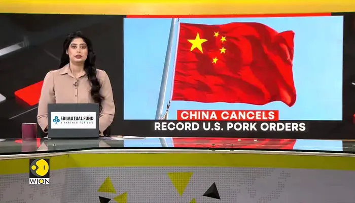 China cancels record US pork orders