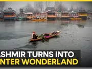 India: Kashmir valley welcome's season's first snowfall