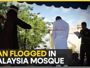 Malaysian man publicly flogged in mosque