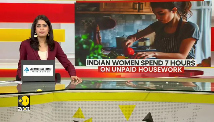 Indian women spend 7 hours on unpaid housework