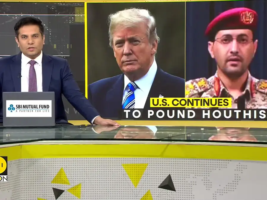 US Houthi war: US launches new wave of strikes on Houthi targets in Yemen