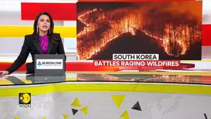 South Korea battles raging wildfires