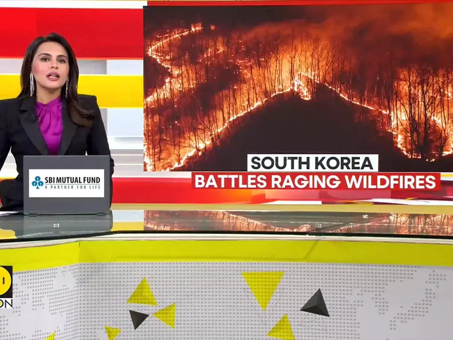 South Korea battles raging wildfires