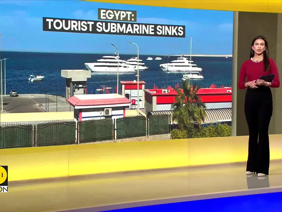 At least 6 dead as submarine carrying tourists sinks on reef tour in Red sea off Egypt