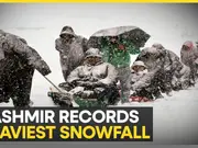 India: Jammu & Kashmir records season's heaviest snowfall
