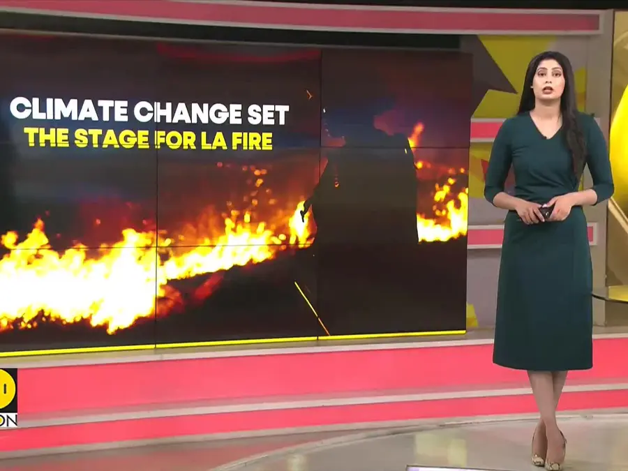 Climate change set the stage for Los Angeles fire, study finds