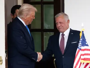 Trump meets Jordan's King Abdullah, reiterates proposal to take control of Gaza