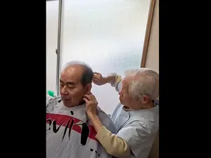World’s oldest female barber's life mantra - 'No grudges, no jealousy...'