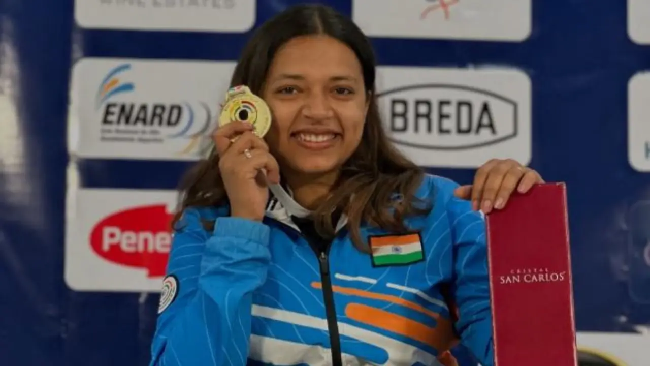 'One event at a time': Shooter Sift Kaur wins gold in Argentina World Cup, eyes LA28 Olympics