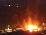 Multiple explosions rock Mumbai’s Dharavi as truck carrying gas cylinders catches fire  - VIDEO