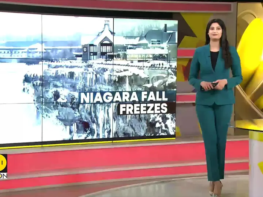 Extreme cold blankets Niagara Falls
