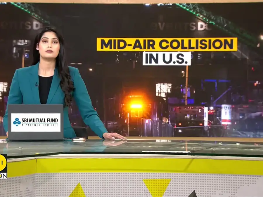 Washington DC plane crash: US President Trump says, 'Fully briefed, monitoring the situation.'