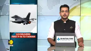US delivers first F-16V jet to Taiwan amid China tensions
