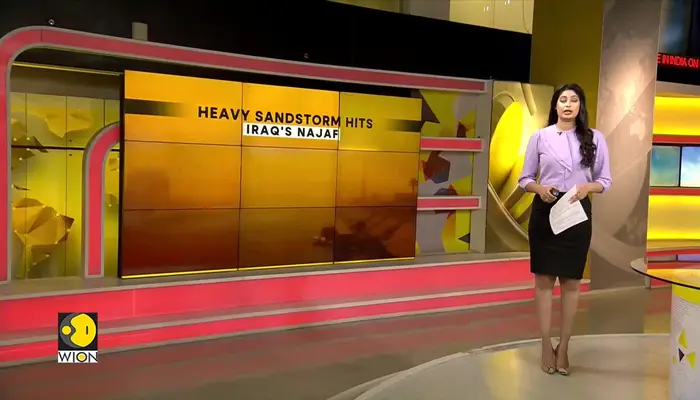 Heavy sandstorm hits central and southern Iraq, warning issued in Najaf