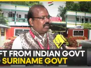 India exports military uniforms to Suriname