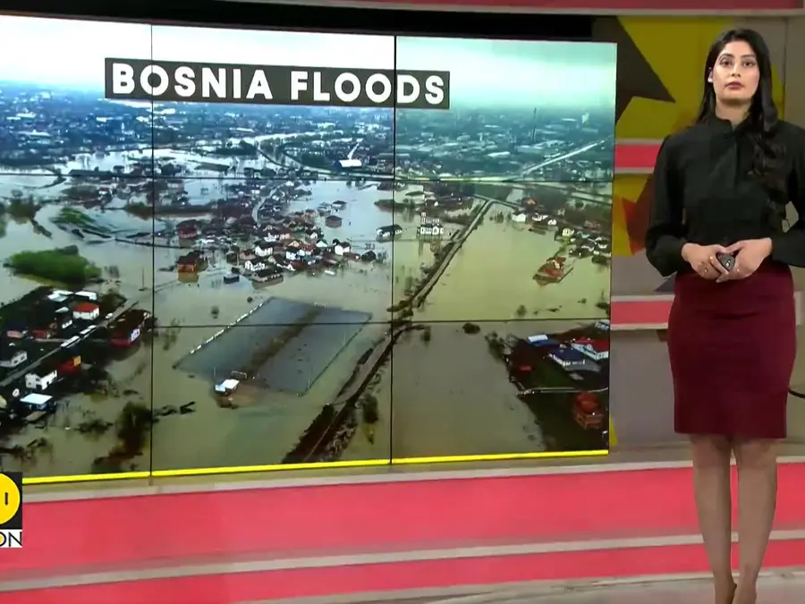Heavy rain floods homes and farmland in Bosnia