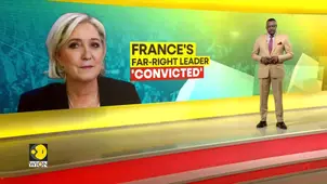 French far-right leader Marine Le Pen barred from seeking office for 5 years
