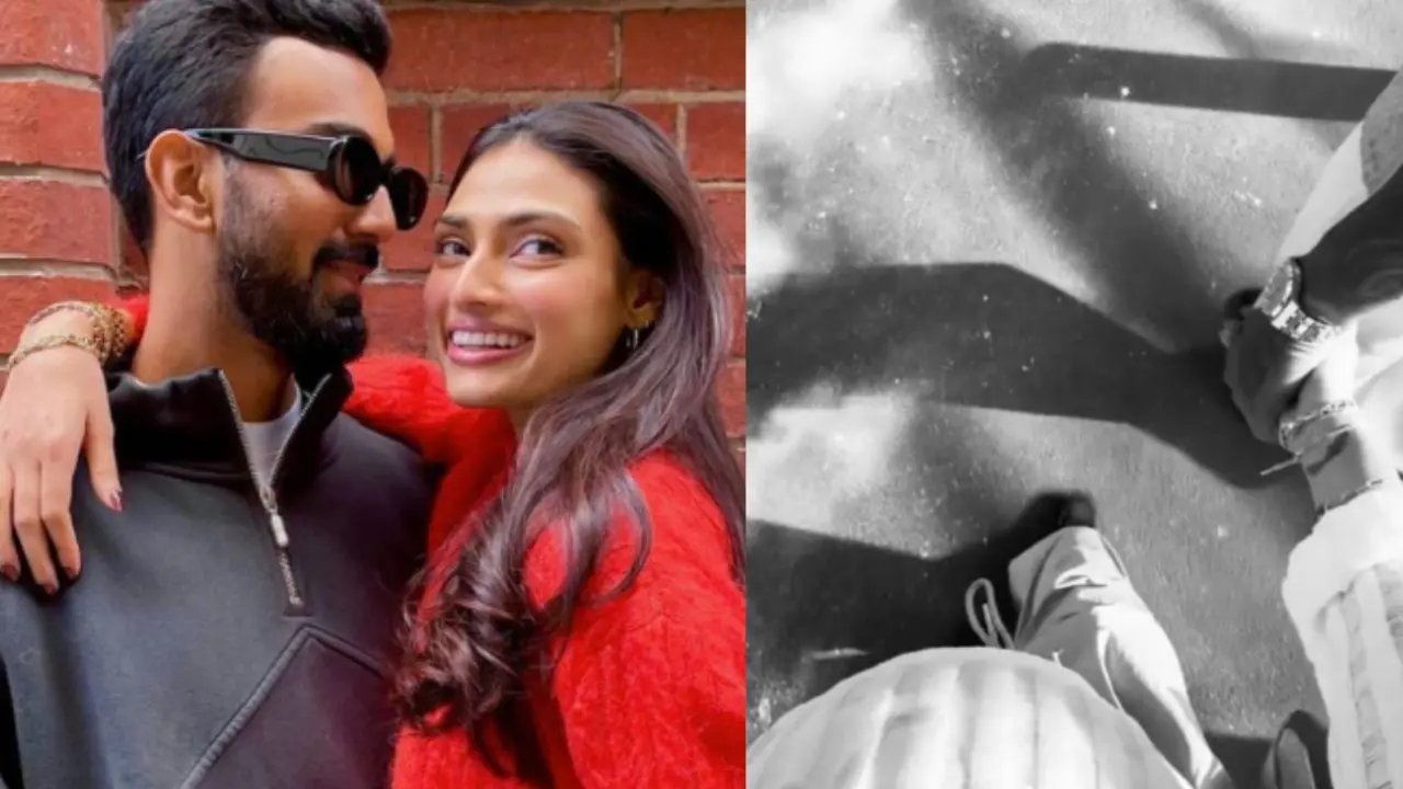 Athiya Shetty flaunts baby bump while walking hand-in-hand with baby daddy KL Rahul in new post