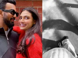 Athiya Shetty flaunts baby bump while walking hand-in-hand with baby daddy KL Rahul in new post