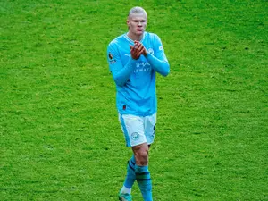 Manchester City boss Pep Guardiola confident of Erling Haaland finding form