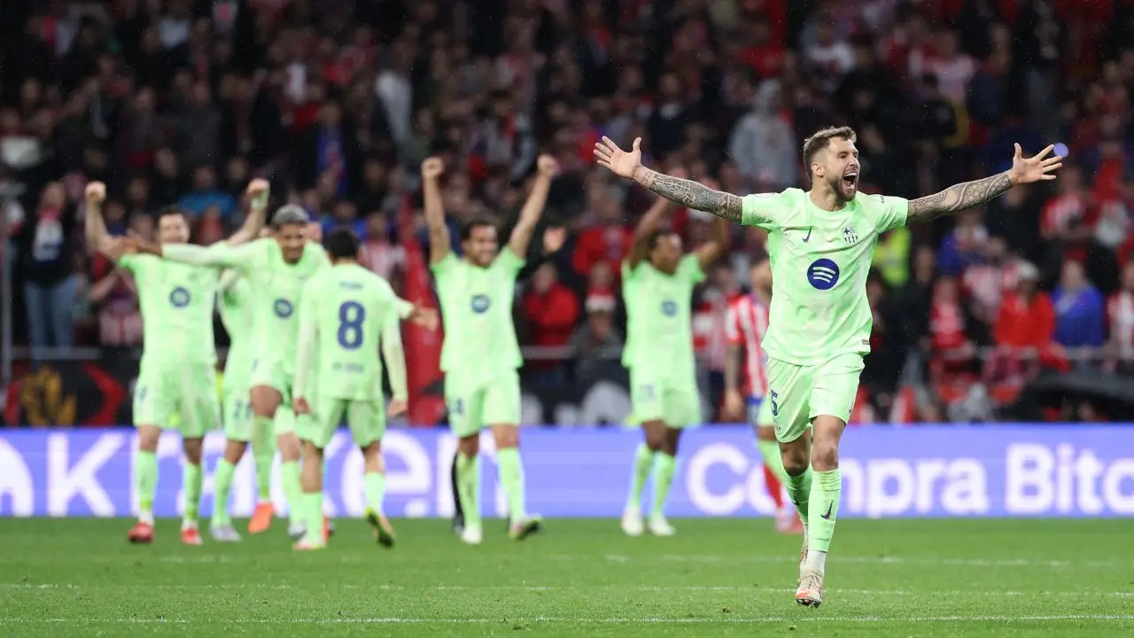 Barcelona set up El Clasico Copa del Rey final after beating Atletico Madrid
