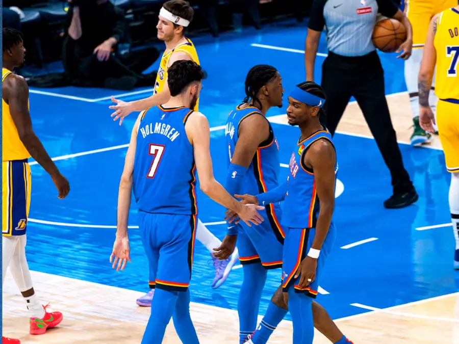 Shai drops 42 as OKC Thunder avenge loss against LA Lakers