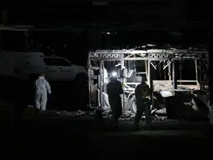 Israel's Bat Yam hit by multiple bus explosions in 'suspected terrorist attack'