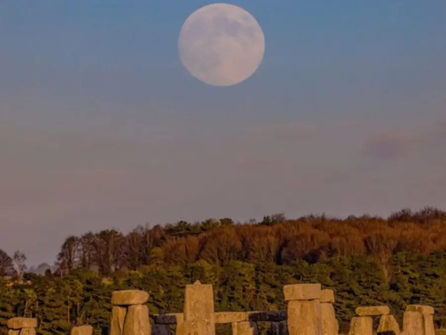 Skygazers get a rare cosmic treat as 'Cold Moon' shines in sky after 19 years