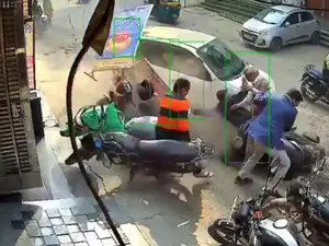 Video: 17-year-old rams car into pedestrians in Delhi's Adarsh Nagar, four injured