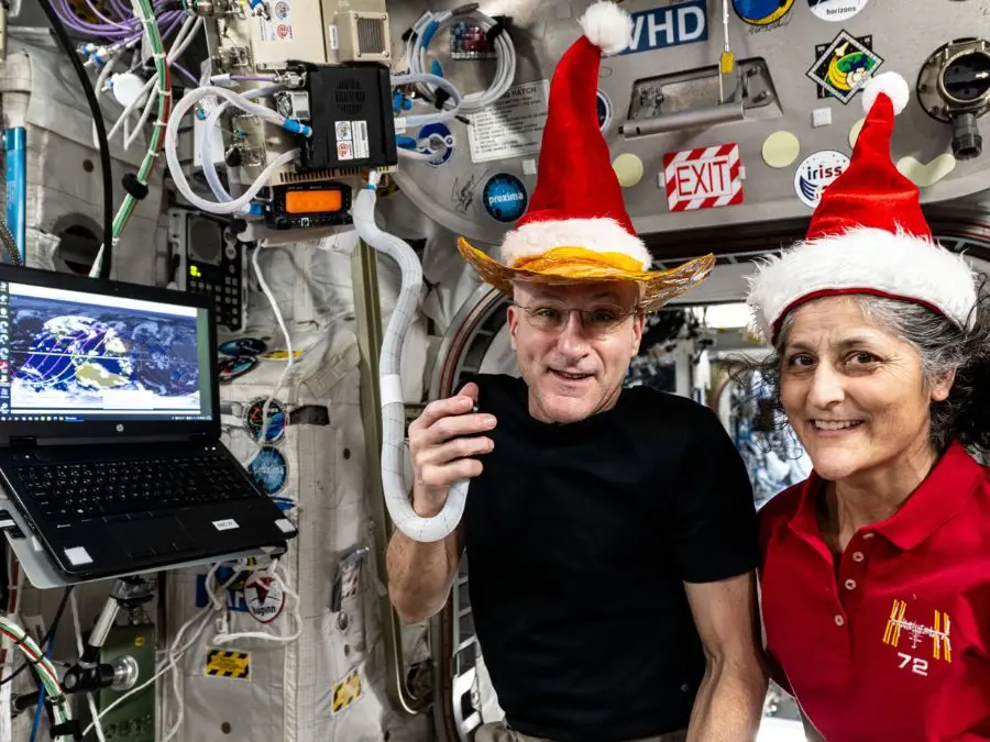 ‘Another day, another sleigh’: Sunita Williams and fellow ISS crew prepare to celebrate Christmas in space