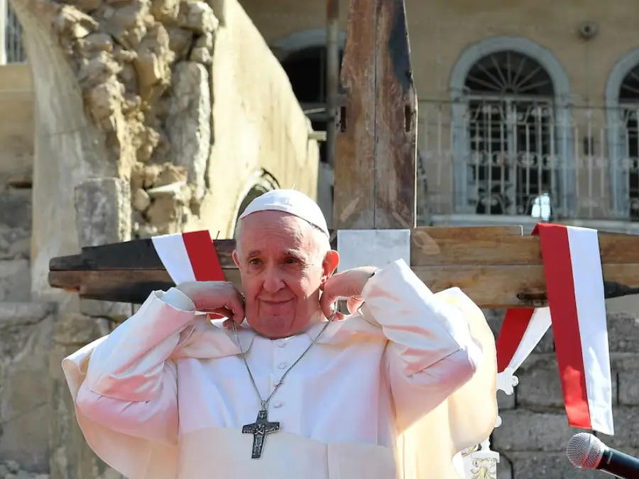 When Pope Francis escaped two attempts on his life during 2021 Iraq visit