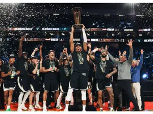 Giannis Antetokounmpo stars as Milwaukee Bucks beat Oklahoma City Thunder to win NBA Cup
