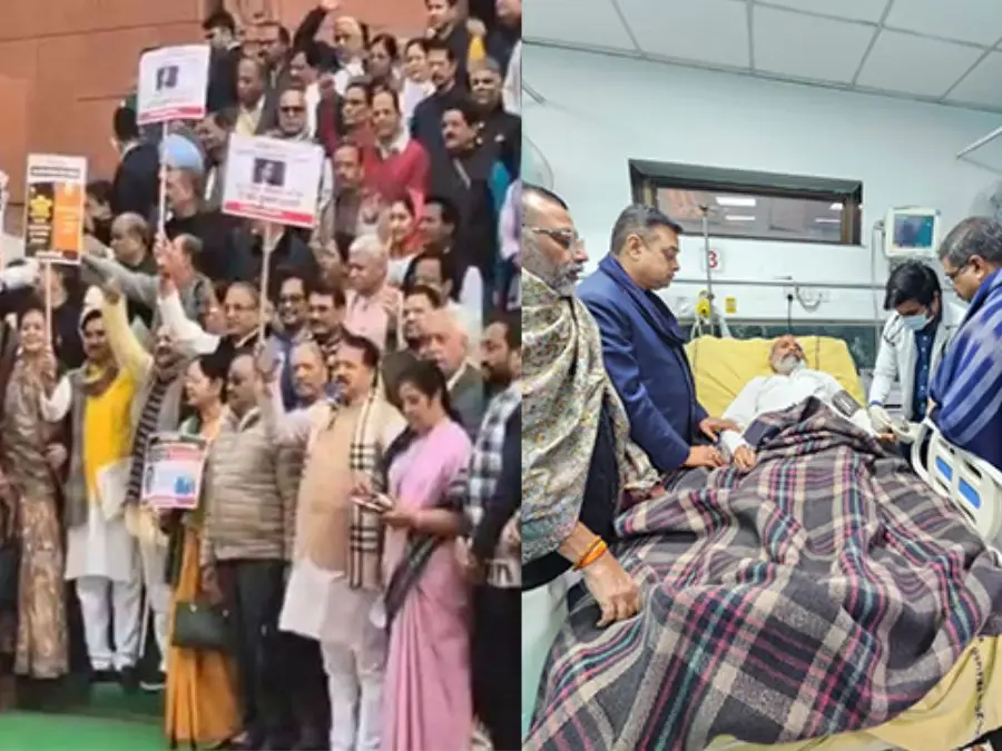 Protest, slogans and scuffle: How row over Amit Shah's remark on Ambedkar took a vicious turn
