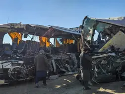 52 killed in two bus accidents in central Afghanistan