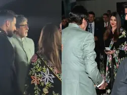 Abhishek, Aishwarya and Amitabh attend Aaradhya's school event amid divorce rumours | Watch