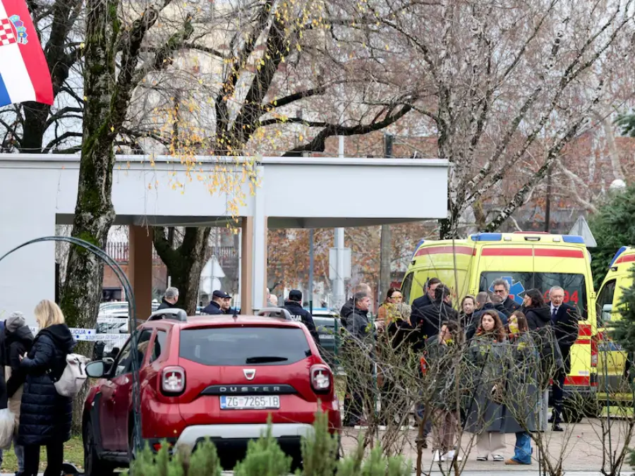 One child killed in Croatia school as former student goes on stabbing spree