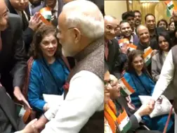 Watch: PM Modi meets 101-year-old ex-IFS officer in Kuwait on his granddaughter's request