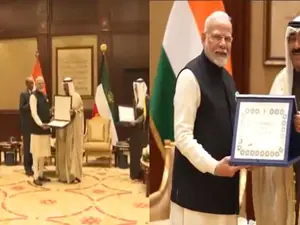 Indian PM Modi conferred with Kuwait's highest honour, The Order of Mubarak Al Kabeer